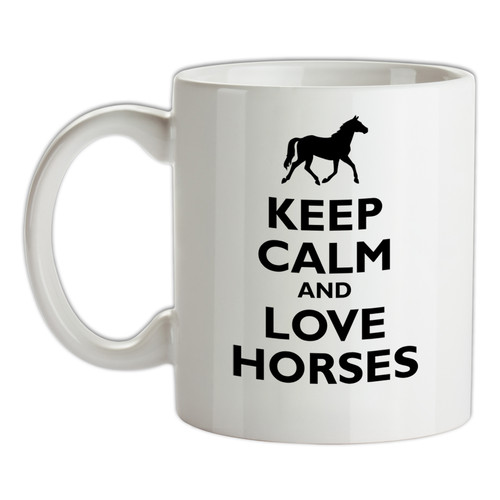 Keep calm and - calm, horses