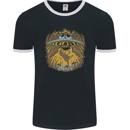 Maglietta ringer uomo rex - maglietta,
