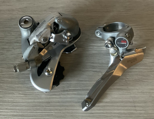 Set deragliatore shimano exage - shimano,