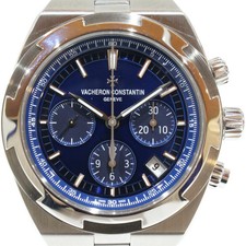 Orologio uomo usato VACHERON CONSTANTIN Overseas Chronograph 5500V blu #91030