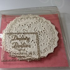 Lotto 10 centrini floreali