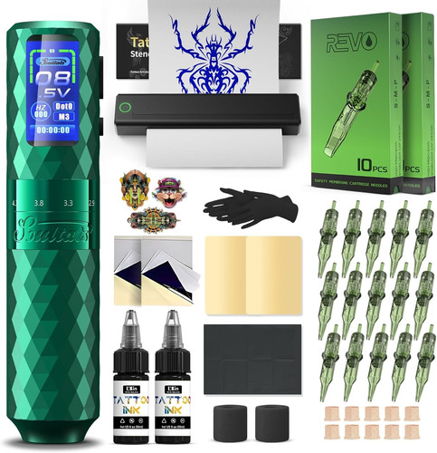 Kit tatuaggi professionale - tatuaggi,