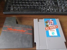NINTENDO ICE HOCKEY    - PAL  GBR   - CARTUCCIA + PORTA CARTUCCIA