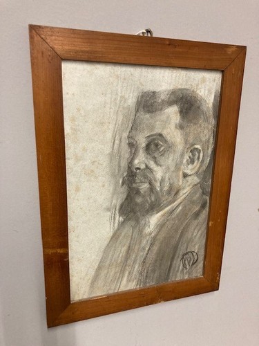 Antico disegno mezzo busto