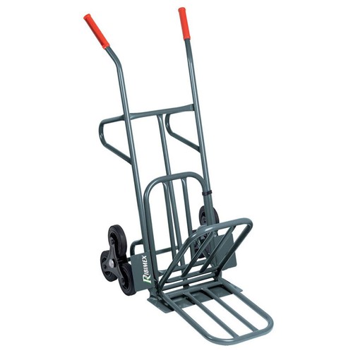 Carrello saliscale con pedana - carrello,