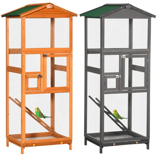 Pawhut voliera alta 165cm - voliera,