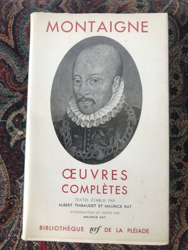 Pléiade montaigne - plÉiade,