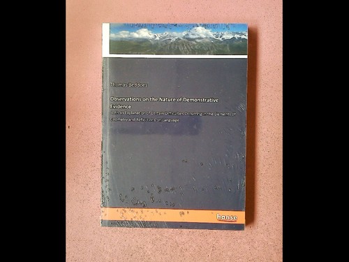 Thomas beddoes demonstrative - thomas,