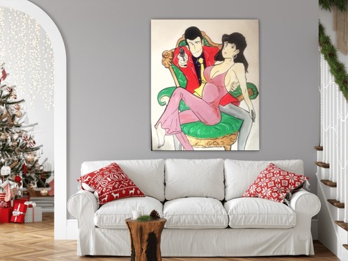 Quadro lupin margot - lupin,