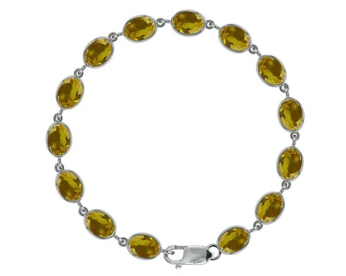 Bracciale tennis oro bianco - bracciale,