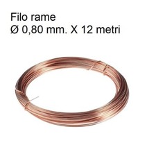 Filo cotto rame mm x - cotto, Ø