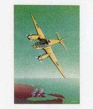 Aviazione Fascista Aereo Caproni Regia Aeronautica Guerra Fascismo Cartolina