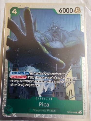 English one piece sec - one, (pick