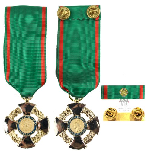 Medaglia nastrino croce - e/o,