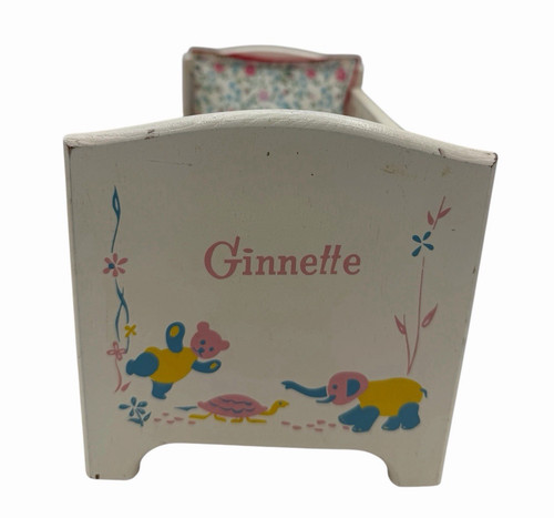 Ginnette bambola culla legno