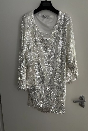 Abito zara bianco con - zara,