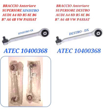 KIT Braccio ANTERIORE SUPERIORE Dx sx Vw Passat AUDI A4 8D B5 8E B6 B7 A6 4B