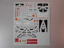 DEC55 Tameo Kits T337 decals per TMK347 Ferrari F2004 Japanese GP 2004 1/43