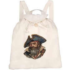 Zaino/zaino in tela 'Bearded