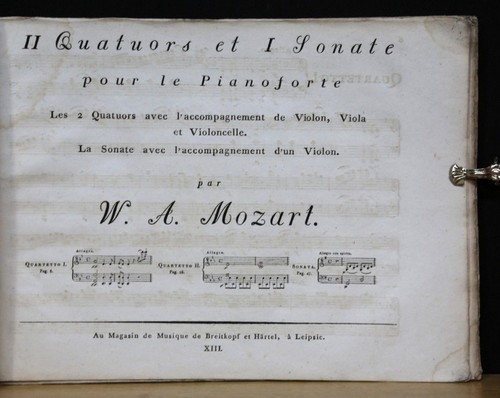 Mozart quatuors et i - quatuors,