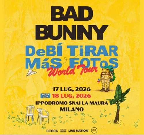 Biglietto bad bunny milano - biglietto,