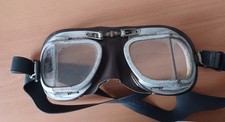 Original R.A.F. British Aviator Pilot Goggles ww2 Spitfire