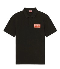 Kenzo Logo-Patch Cotton Polo
