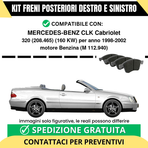 Pastiglie freno posteriori - pastiglie,