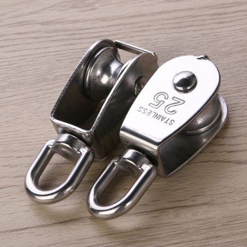 Mini carrucola inox - inox, con