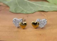 Orecchino donna a perno taglio