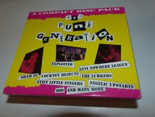 CD  Punk Generation 4cd Box