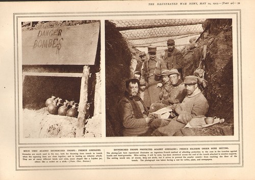 1915 wwi stampa - 1915, granate