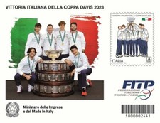 * FOGLIETTO SPORT: VITTORIA COPPA DAVIS TENNIS - SINNER - ITALIA 2024 Nuovo *