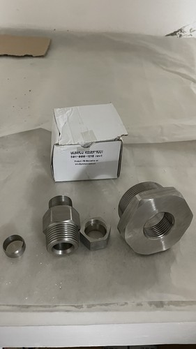 Kit raccordi inox - raccordi, gilbarco