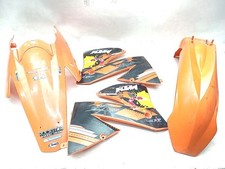 SET PLASTICHE CARENE "GRAFFI" FAIRING PLASTIC SET KTM 525 EXC 05 5-590