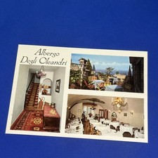 ALBERGO DEGLI OLEANDRI CARTOLINA A COLORI