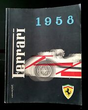 Ferrari ANNUARIO 1958 Originale in buone condizioni - Litografica Bodoniana (BO)