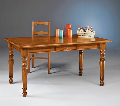 Tavolo legno massello - tavolo, arte