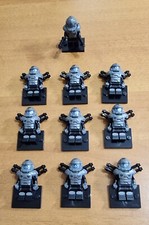 Lotto di n 10 Minifig Lego Serie 13 - Soldato Galattico - Originali!