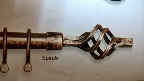 Bastone ferro battuto strappo - battuto,