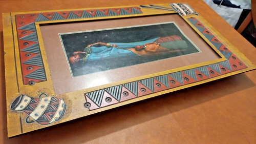 Vintage quadro etnico arte - quadro, 3d