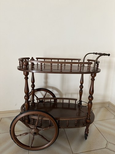 Carrello bar vintage legno - bar,
