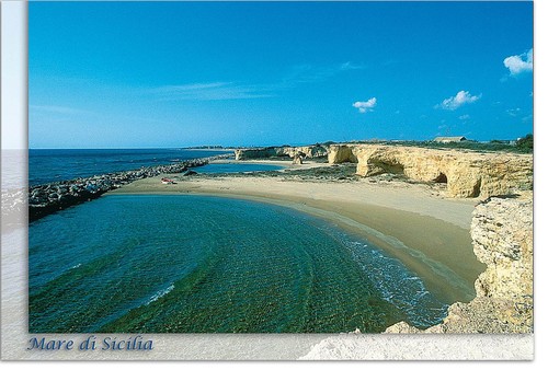 Cartolina sicilia ciriga - sicilia,