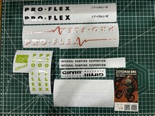 Set decalcomanie adesivi mtb fuoristrada proflex750