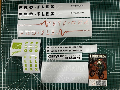 Set decalcomanie adesivi - , mtb