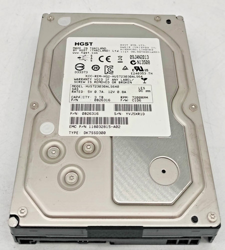 Disco rigido hgst - rigido, tb