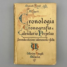 Hoepli “Cronologia