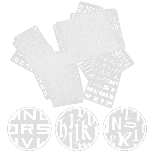 Sheets lettere stencil - sheets,