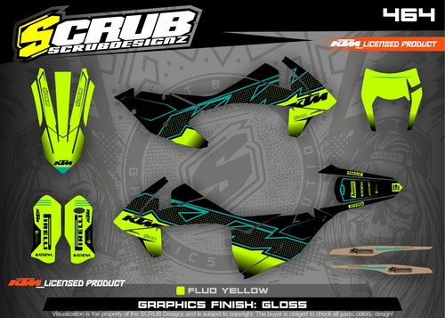 Grafica decalcomanie ktm 2017 - decalcomanie,