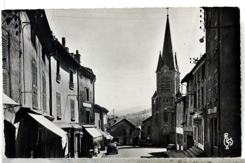 Boen sur lignon cpa france - lignon,